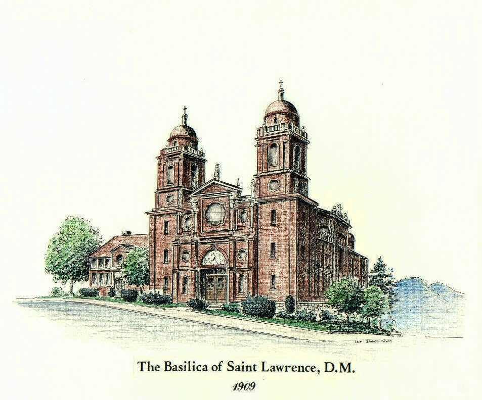 953x792 Catholic Church Drawing
