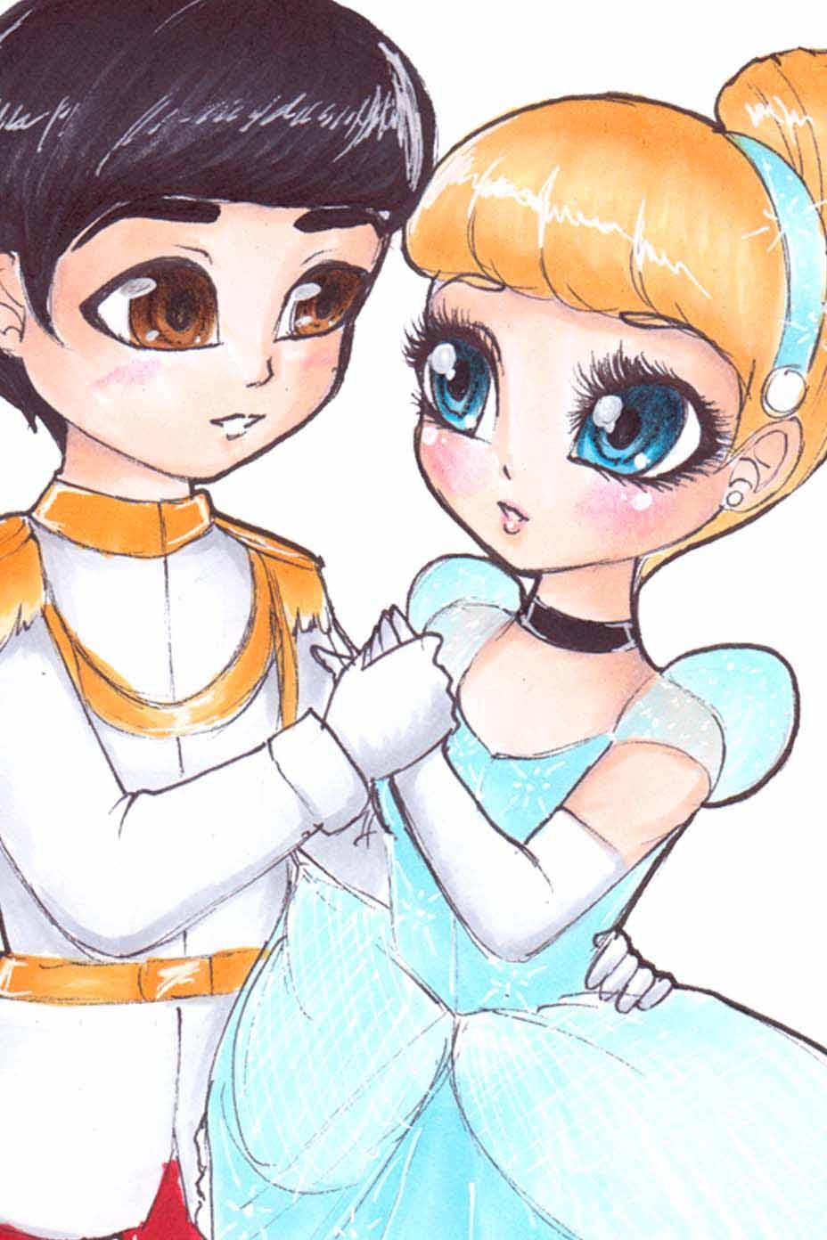 928x1392 How To Draw Cinderella's Dance