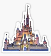 210x230 Disney Castle Stickers Redbubble