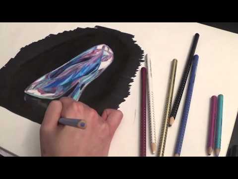 480x360 Drawing Cinderella's Shoe
