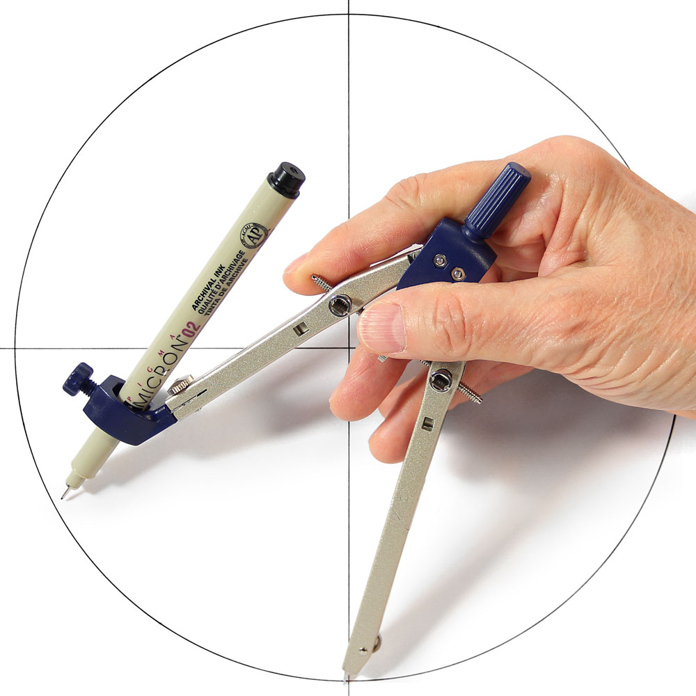 1000x1000 How To Draw A Mandala With A Compass