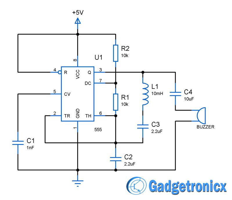 800x690 Metal Detector Circuit Using Ic 555 Circuit Diagram, Circuits