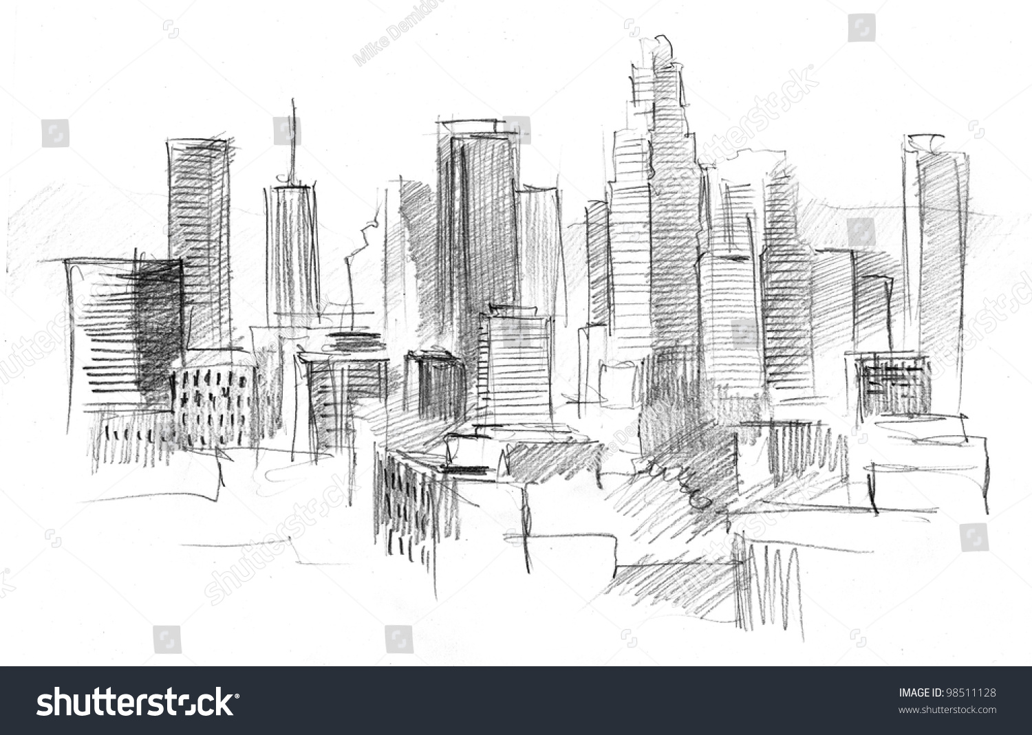 1500x1069 Photos Pencil Drawings Of Cities,
