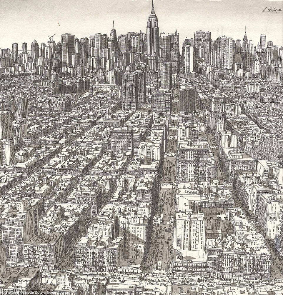 962x1003 Pictures Line Drawings Of Cities,