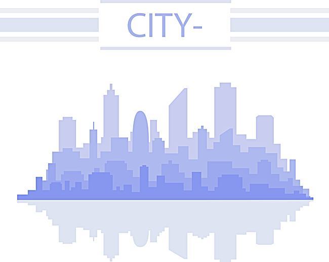 650x517 Drawing City Building Silhouettes, Watercolor, City, Building