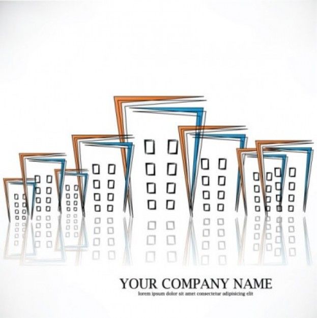 623x626 Misc Construction Real Estate Simple Pen Drawing Cartoon City