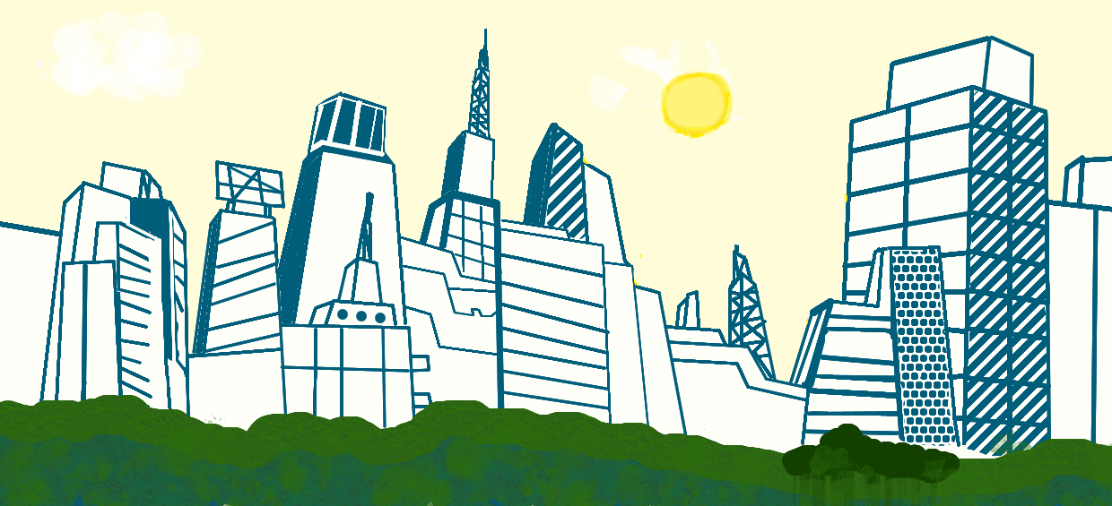 1240x565 City Landscape By Dhshawon