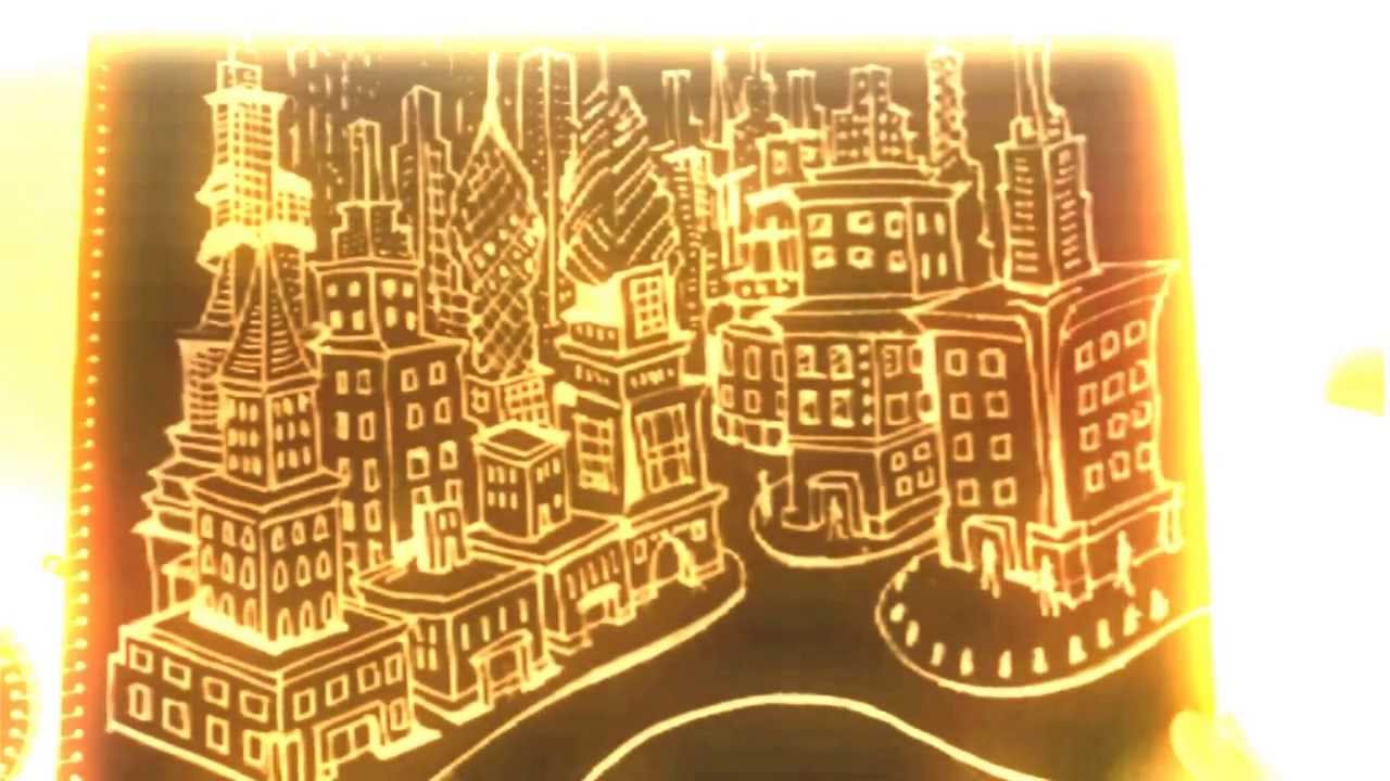 1280x720 How To Draw Skyscrapers,city Lights Original (C)