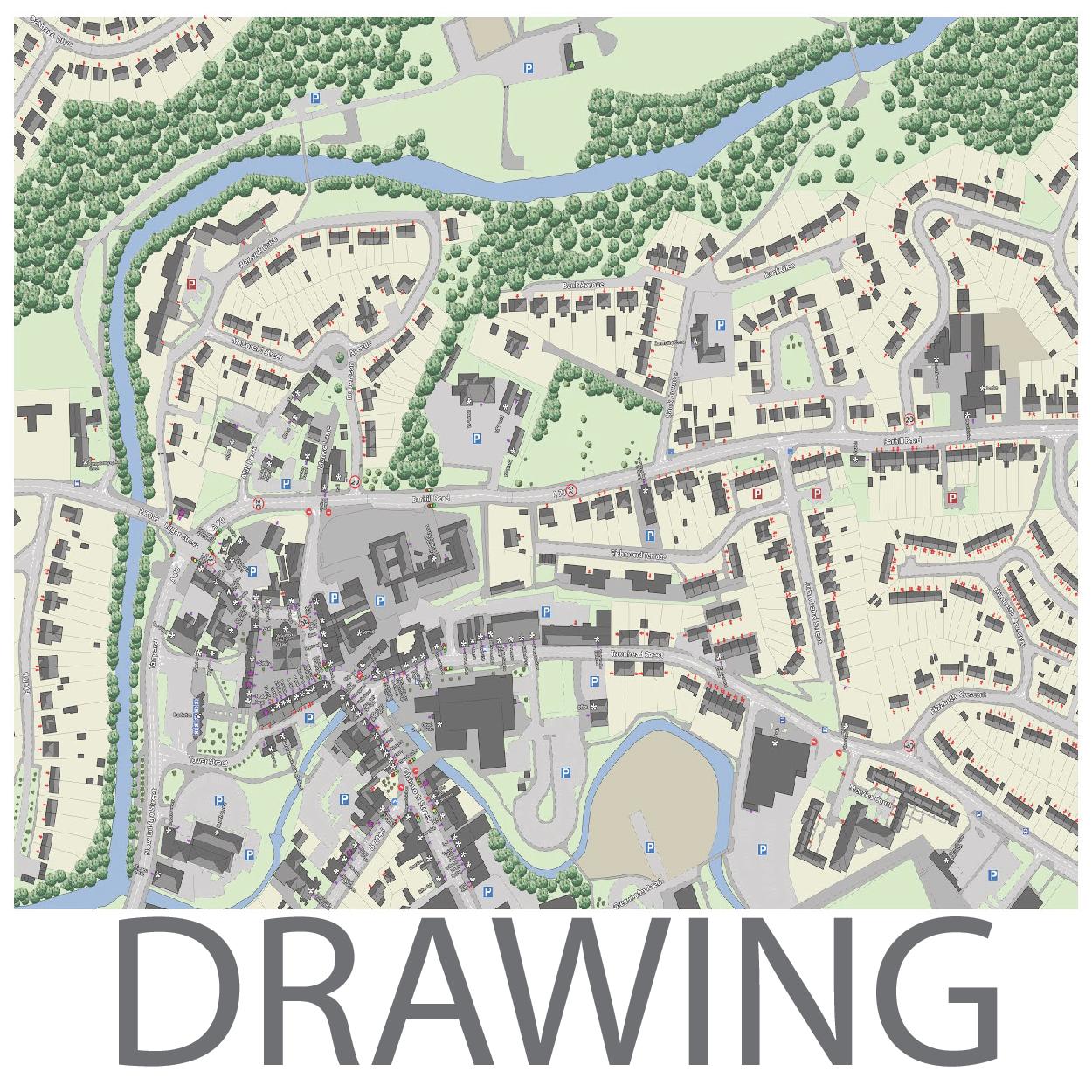 1250x1250 Drawing The Existing City Udsu