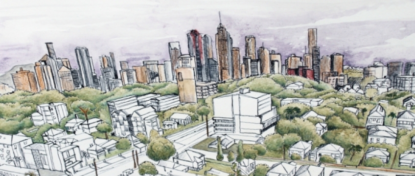 848x360 Top Tips For Cityscape Drawing Top Tips Montmarte