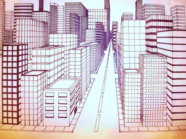 600x450 Cityscape Perspective By 70k1d0k1