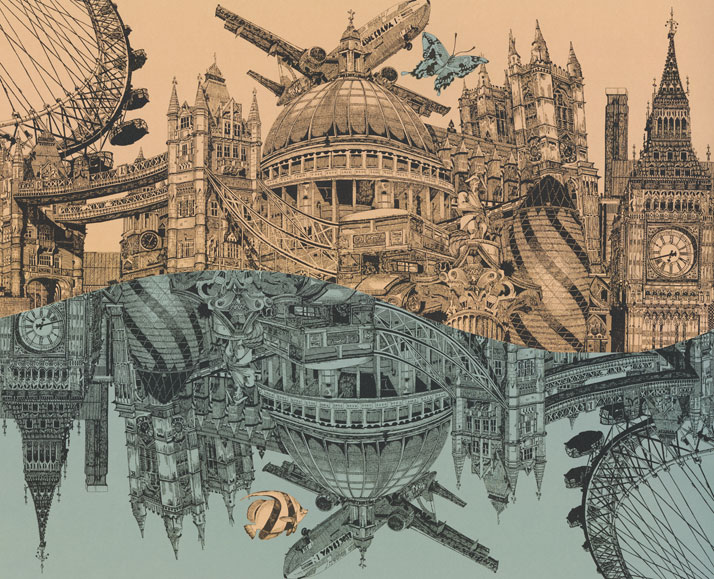 714x579 London And Brighton Cityscapes