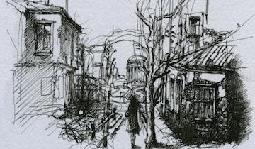 360x210 One Point Perspective Cityscapes Drawingpainting Continuing