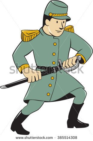309x470 Illustration Of A Confederate Army Soldier During The American