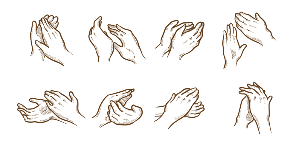 980x490 Hand Drawn Hands Clapping
