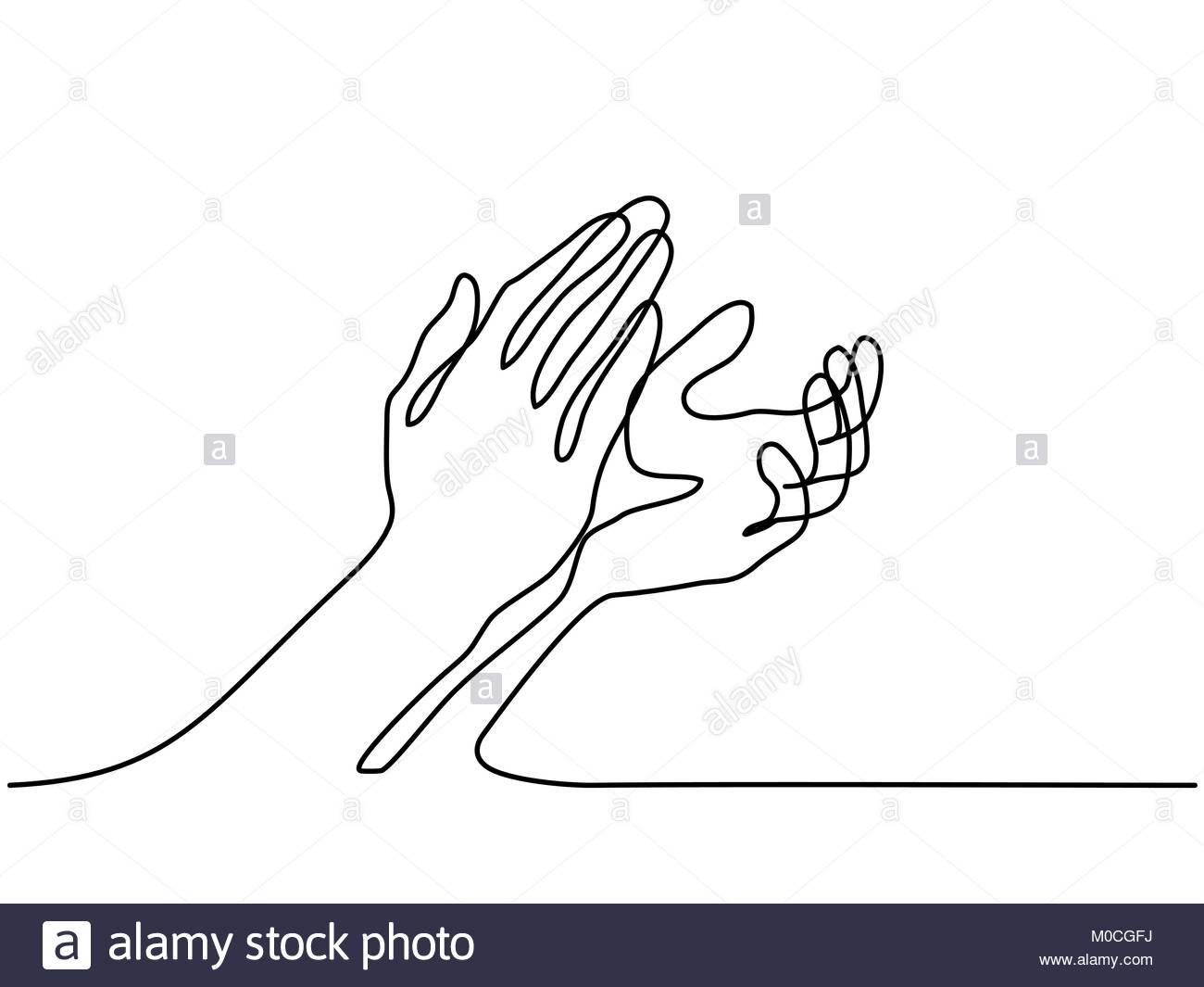 1300x1065 Vector Illustration Clapping Hands Stock Photos Amp Vector