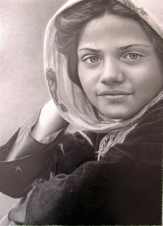 685x950 Candid Classic Drawing Untitled By Killaby