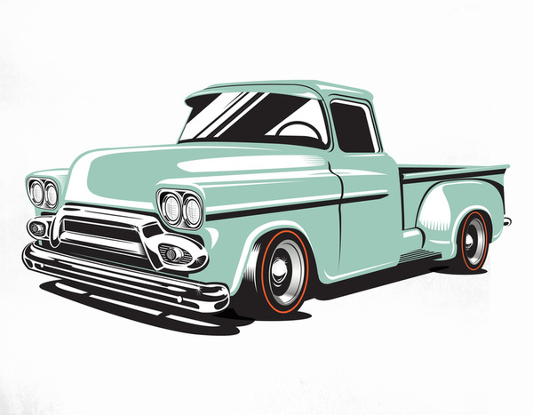 600x467 Rat Rod Truck Classic Cartruck Art Rats, Cars