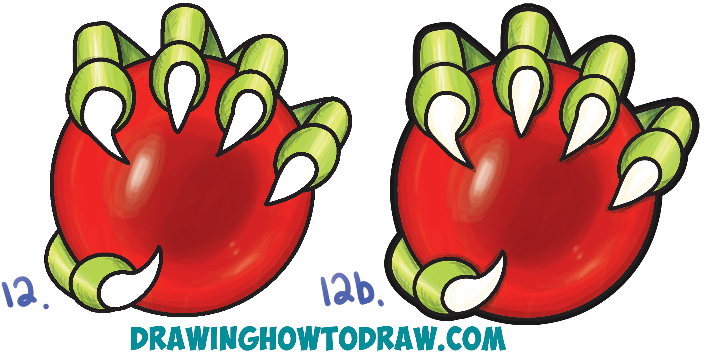 2269x1135 How To Draw A Dragon's Claw Holding A Glass Ball Easy Step By Step