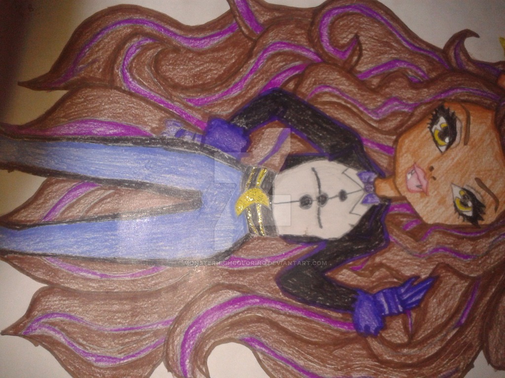 1024x768 Monster High Clawdeen Wolf Sweet 1600 Drawing By