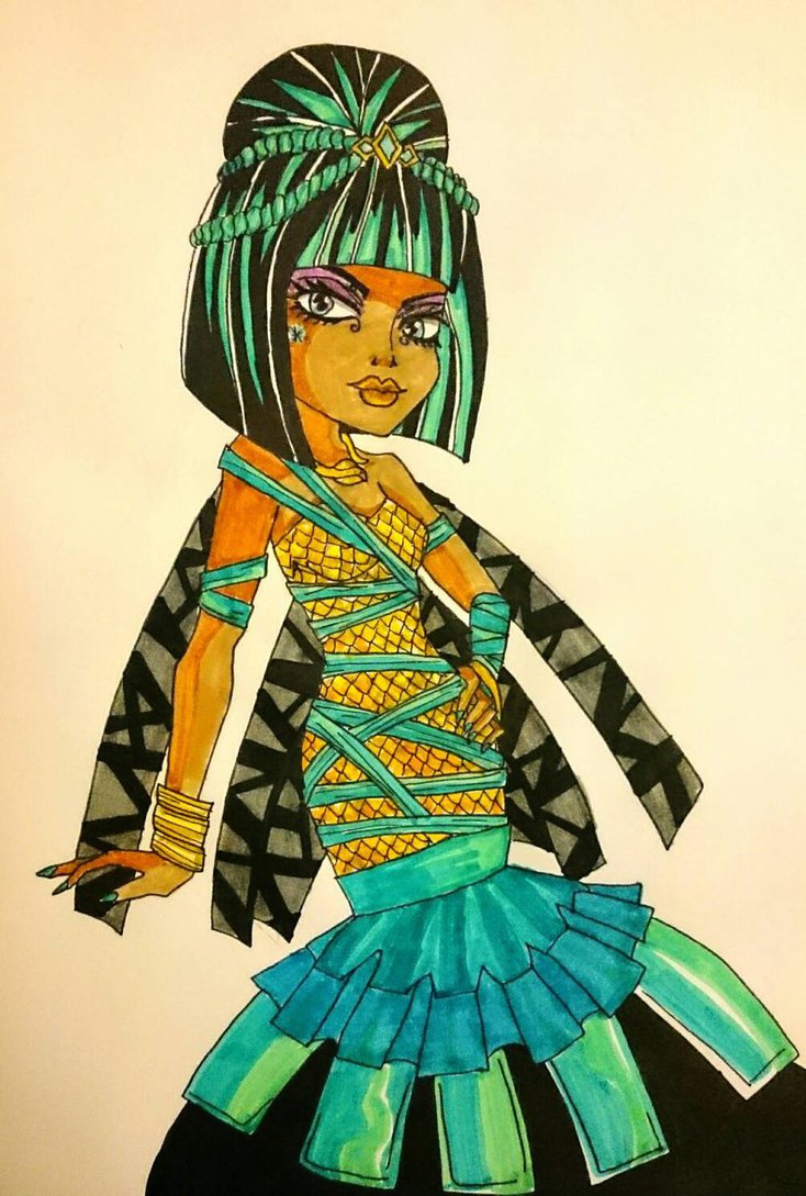 734x1089 Cleo De Nile By Captaindoyle