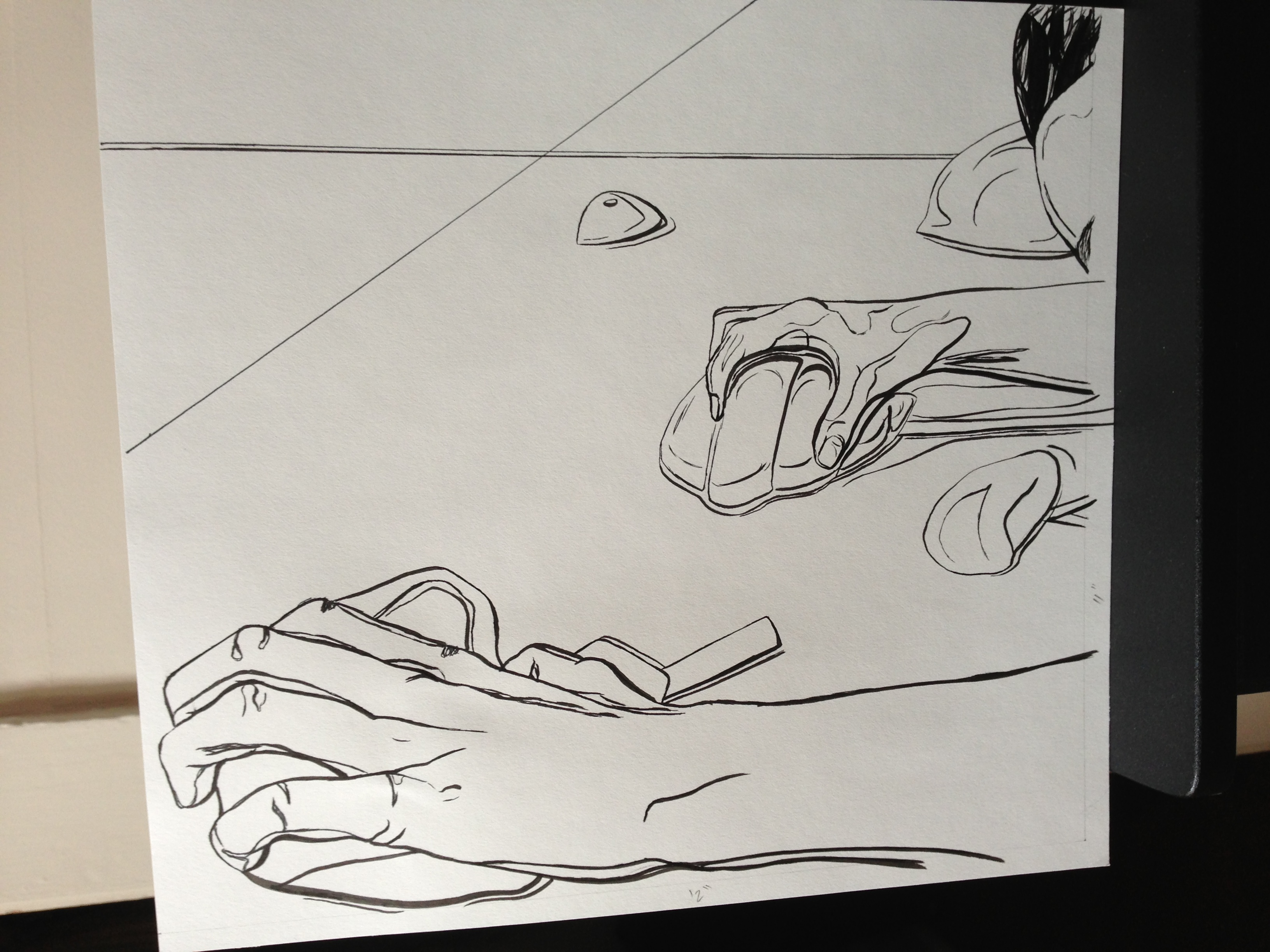 3264x2448 Rock Climbing Drawing Ii Personal Art Rock