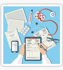 210x230 Clinic Drawing Stickers Redbubble