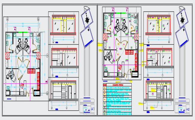 650x400 Clinic Design Drawing
