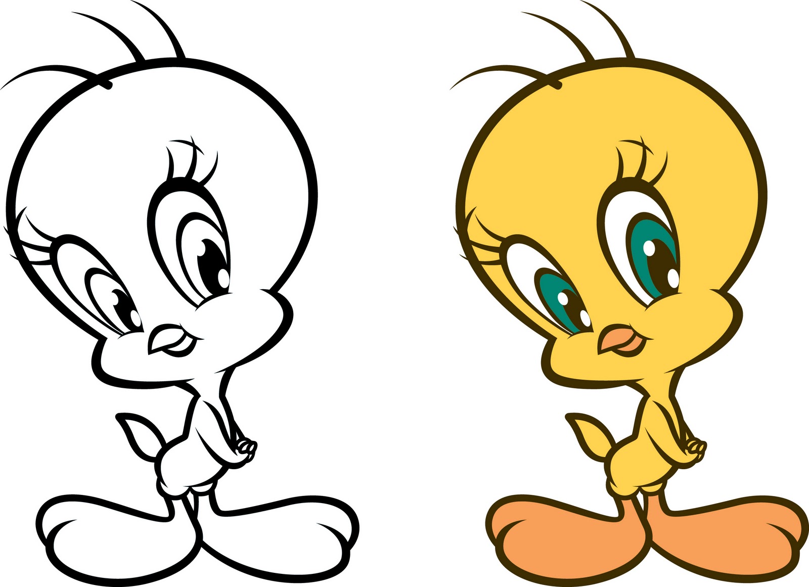 1600x1161 Easy To Draw Looney Tunes Characters Clipart Floor Decs