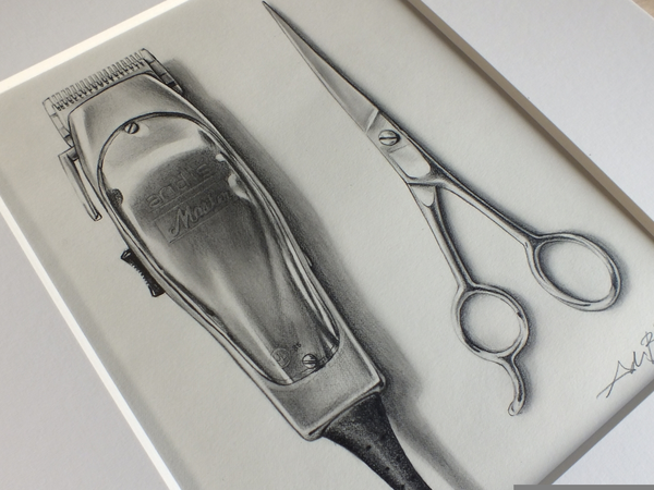 600x450 Barber Clipper Drawings Free Images