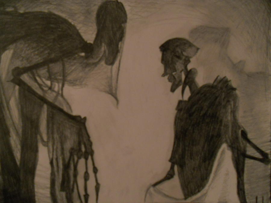 900x675 The Invisibility Cloak Drawing By Lisa Leeman