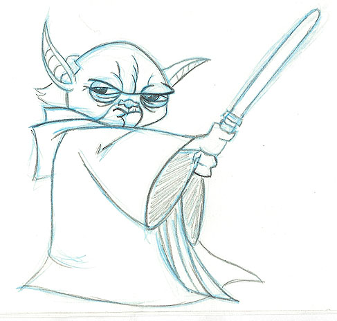 487x464 Quick Yoda Ala Clone Wars By Jasmeralda
