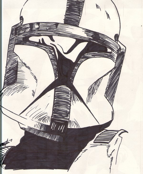 600x729 Sharpie'D Clone Trooper By Saffith