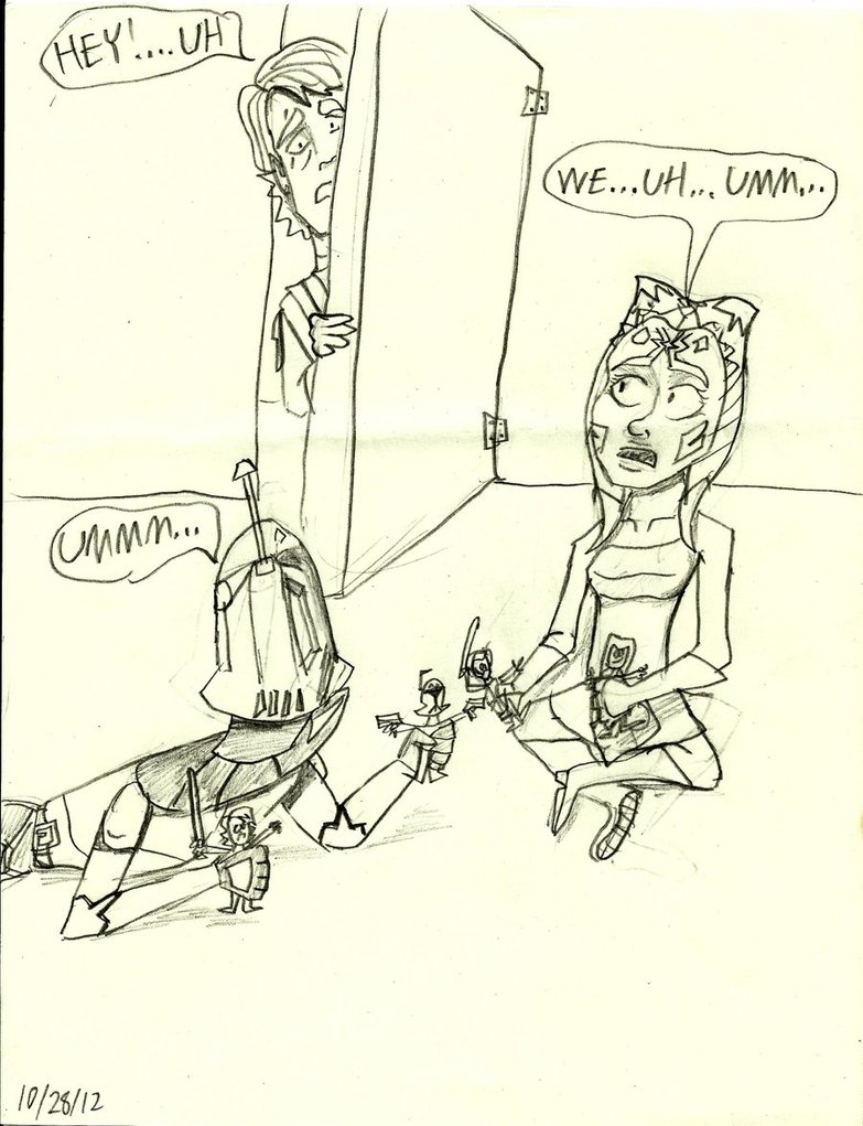 783x1021 Star Wars The Clone Wars Playing Dolls I By Vearce