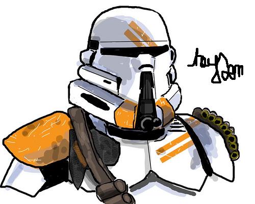 500x401 Clone Trooper By Harbenth