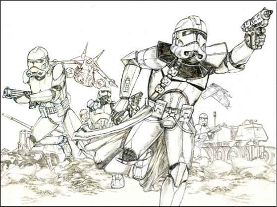 559x419 Star Wars Drawings