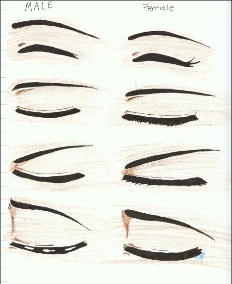 468x574 Manga Or Anime Eye Drawings 2 By