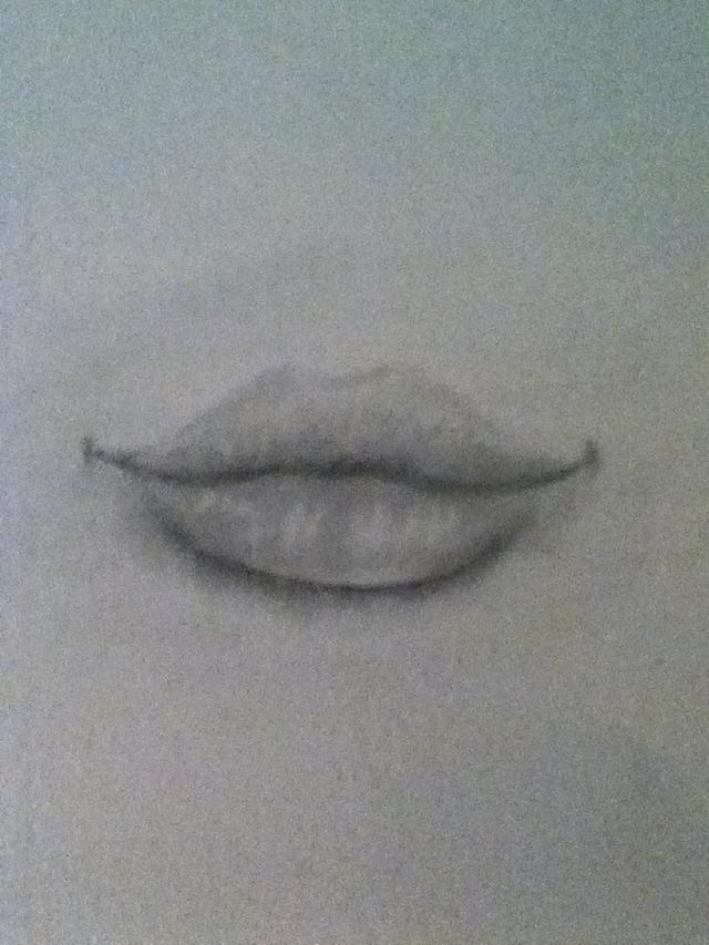 640x853 How To Draw Closed Lips (2 Ways)