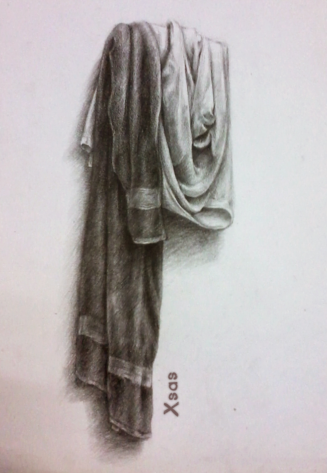 658x952 Hanging Cloth Drawing By Blackwhiskyx