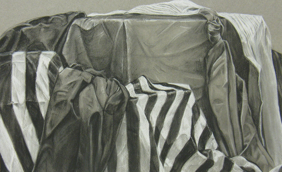 900x550 Northgate Ap Summer Blog (Drawing) Charcoal Drawing Cloth