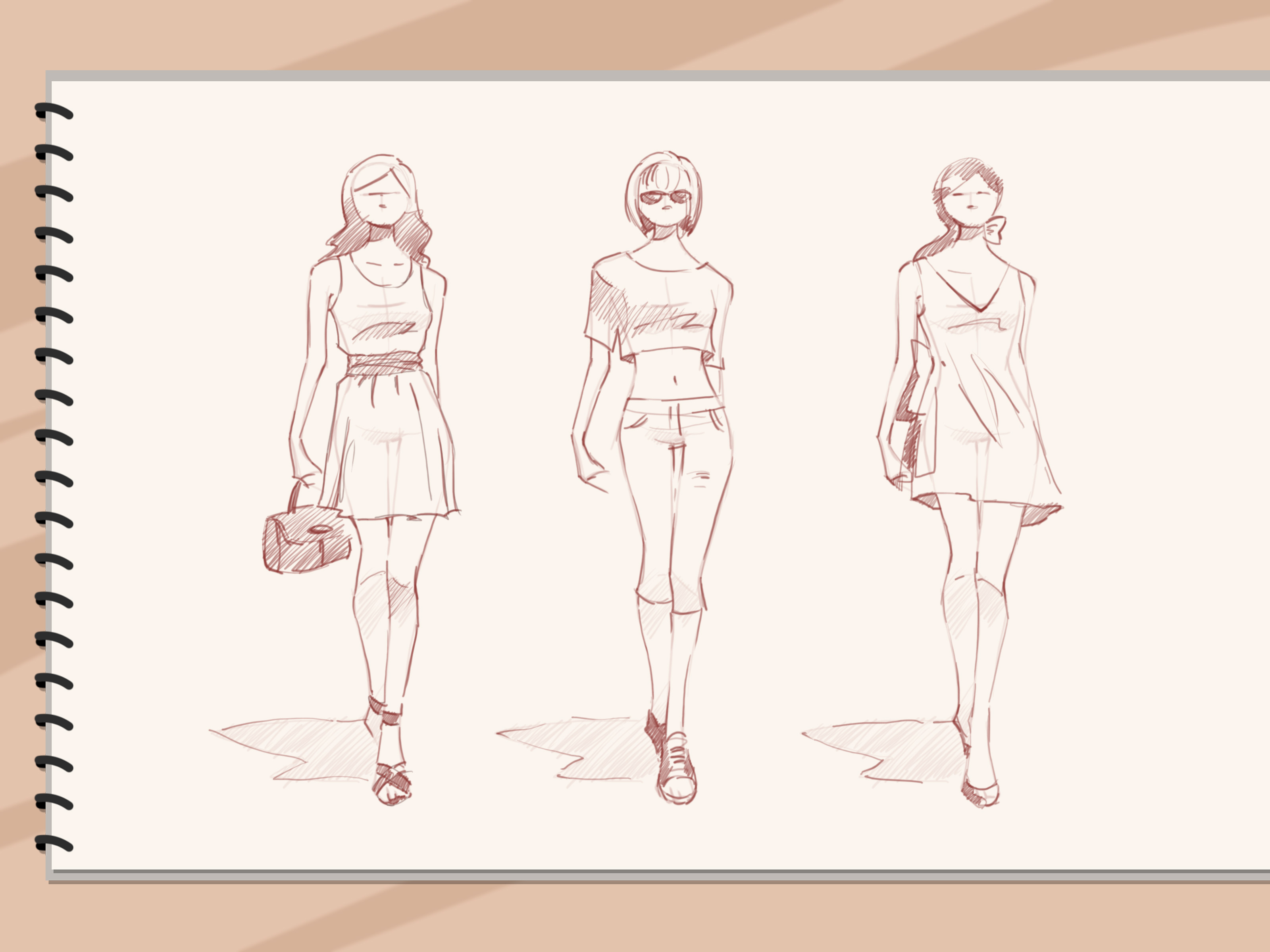 3200x2400 How To Sketch Fashion Designs 5 Steps (With Pictures)