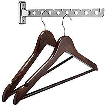350x350 Bosszi Stainless Steel Clothes Hanger With Swing Arm