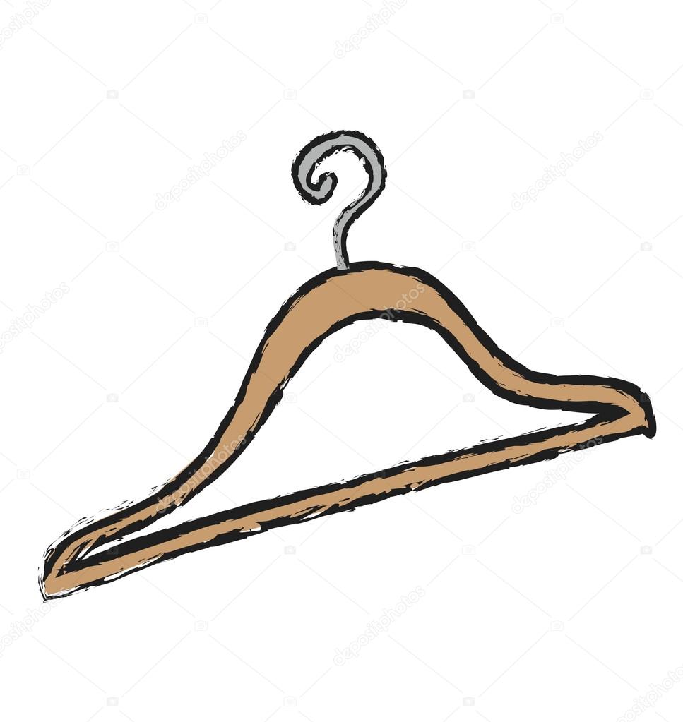 967x1023 Cartoon Grunge Coat Hanger Stock Photo Dusan964