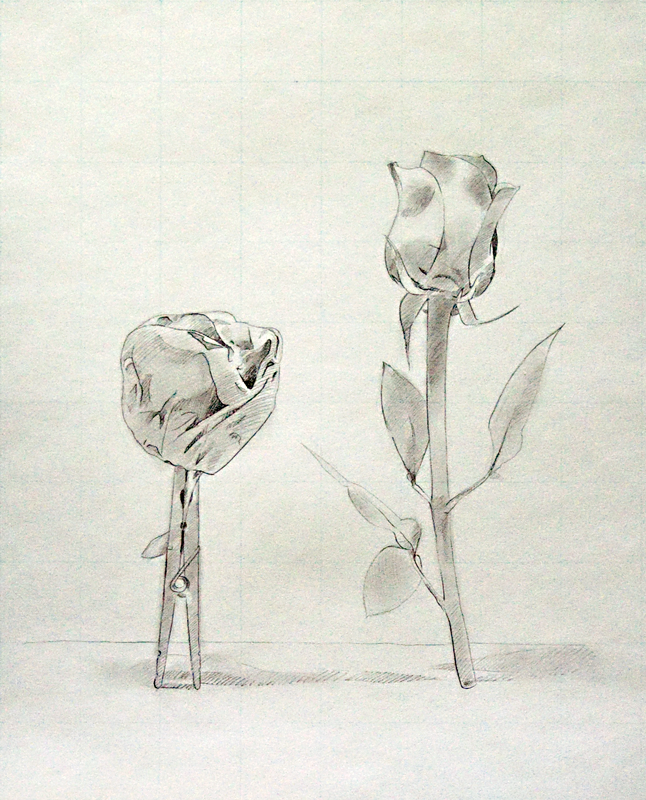 646x800 Clothespin Imposter Drawing My Life In Pencils Amp Paint