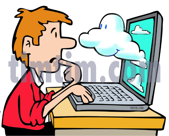571x460 Free Drawing Of Cloud Computing From The Category Computers
