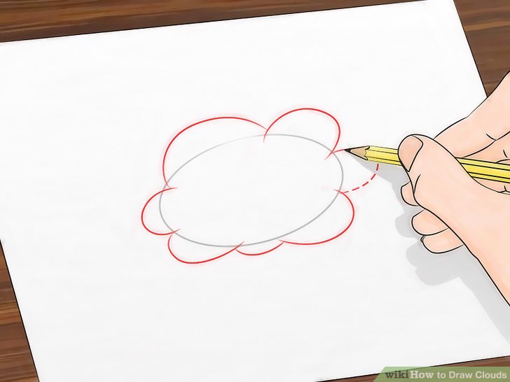 728x546 How To Draw Clouds 11 Steps (With Pictures)