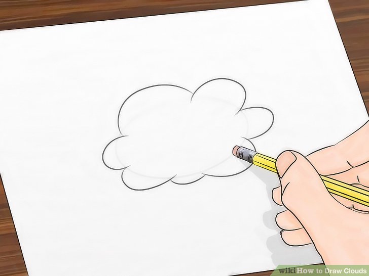 728x546 How To Draw Clouds 11 Steps (With Pictures)