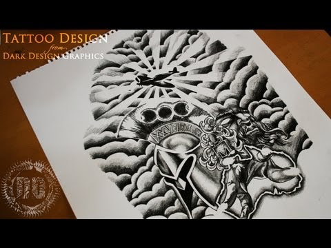 480x360 Half Sleeve Tattoo Design