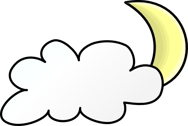 600x402 Cloudy Clip Art Free Vector In Open Office Drawing Svg ( Svg