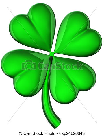 360x470 Clover Leaf Drawing